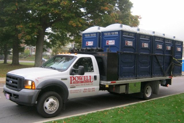 Flatbed Loaded for an Event